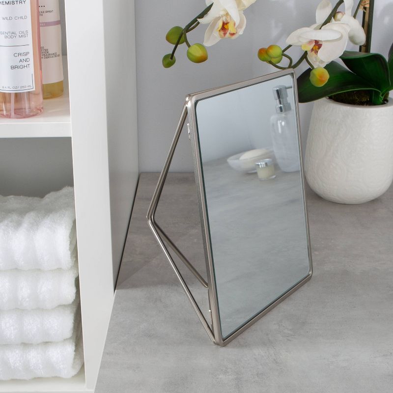 Bathroom Vanity Mirror Silver - Home Details