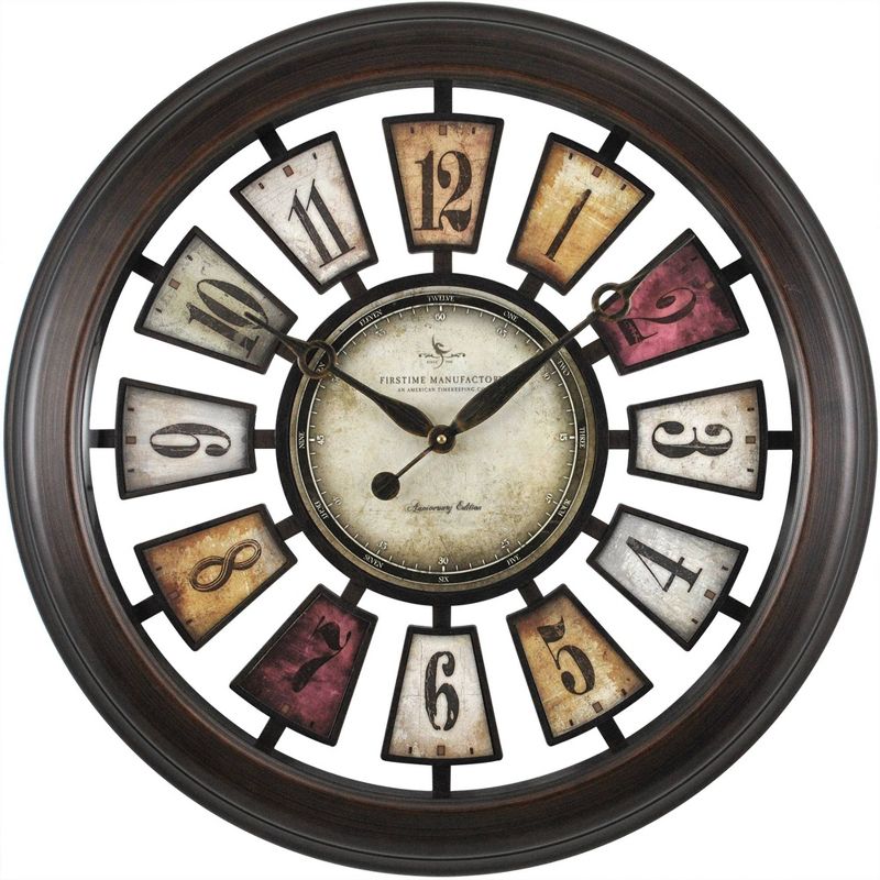 Numeral Plaques Wall Clock - FirsTime