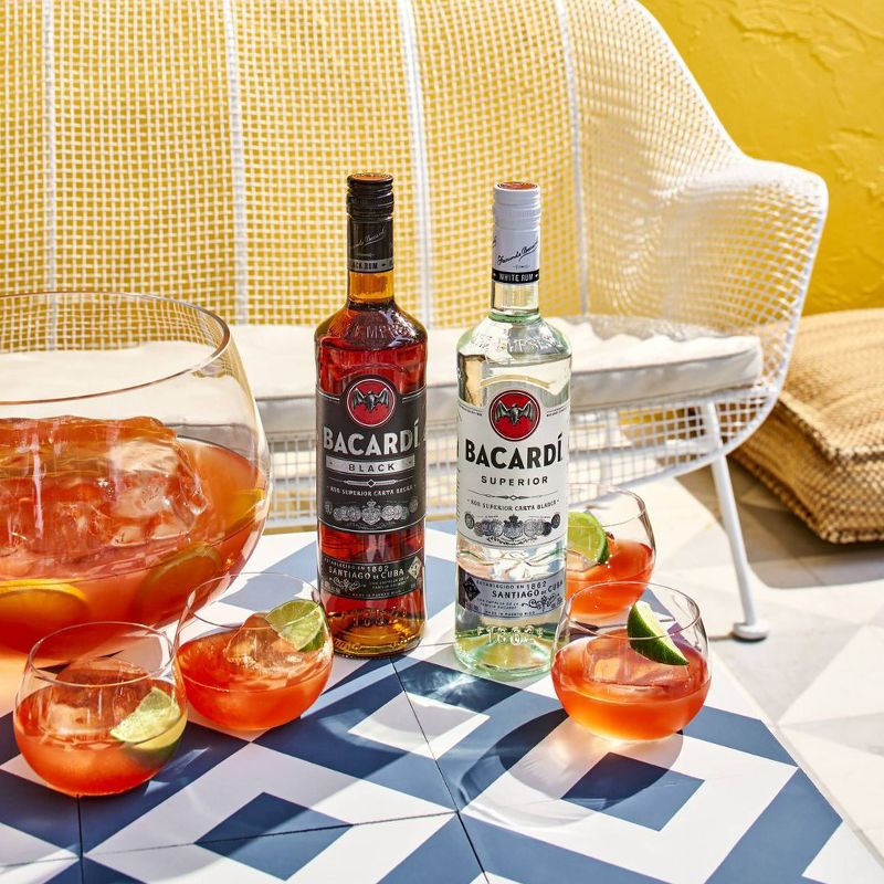 Bacardi Black Rum - 750ml Bottle