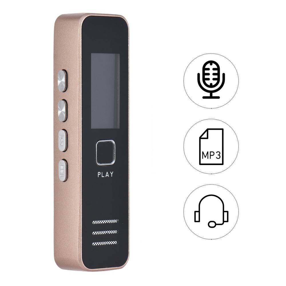 Digital Voice Recorder Audio Dictaphone MP3 Player USB Flash Disk for Meeting
