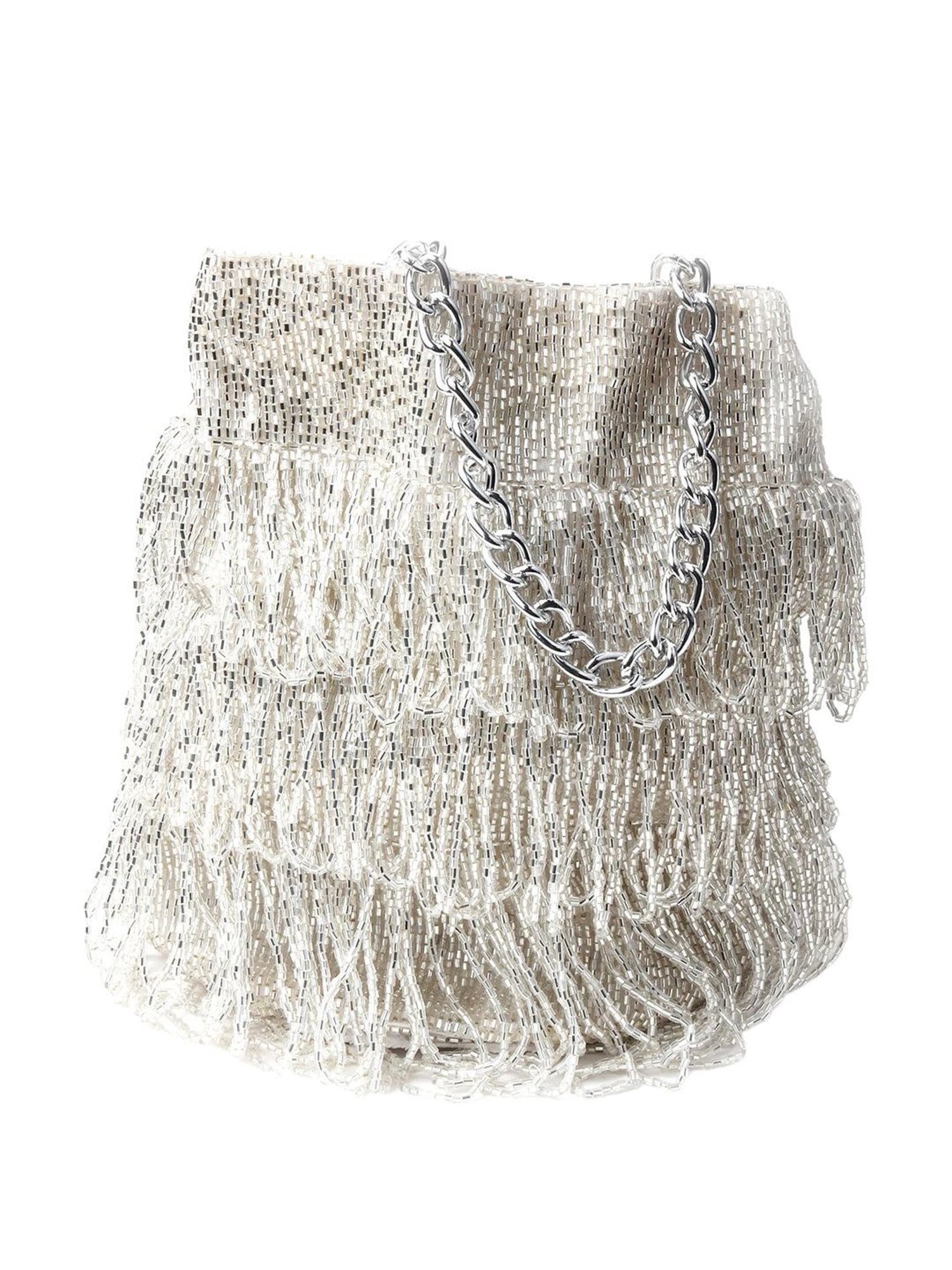 Call It Spring Silver Embellished Potli