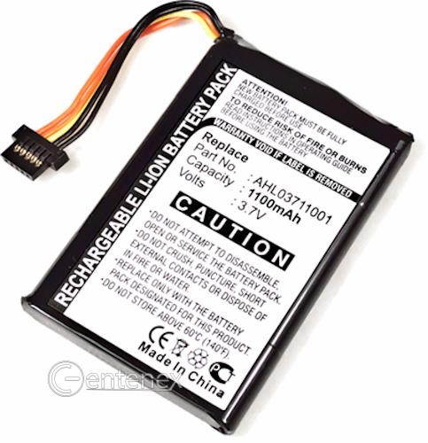 Battery for TomTom GO 540 LIVE & One XXL 540S GPS, VF1