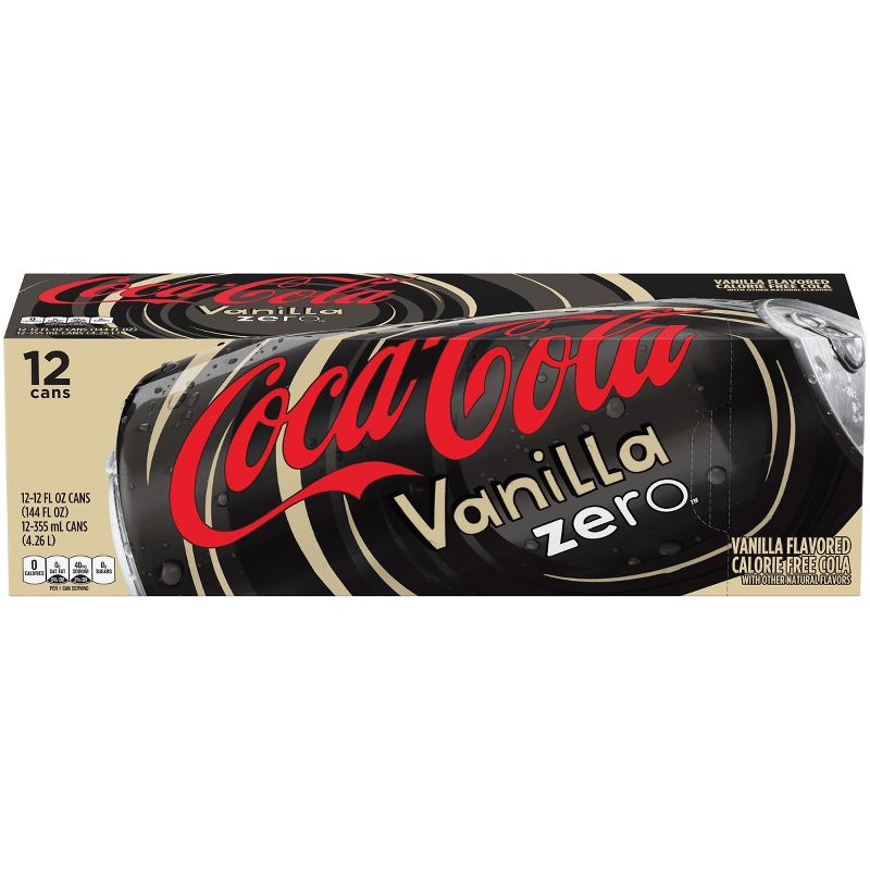 Coca-Cola Vanilla Zero - 12pk/12 fl oz Cans