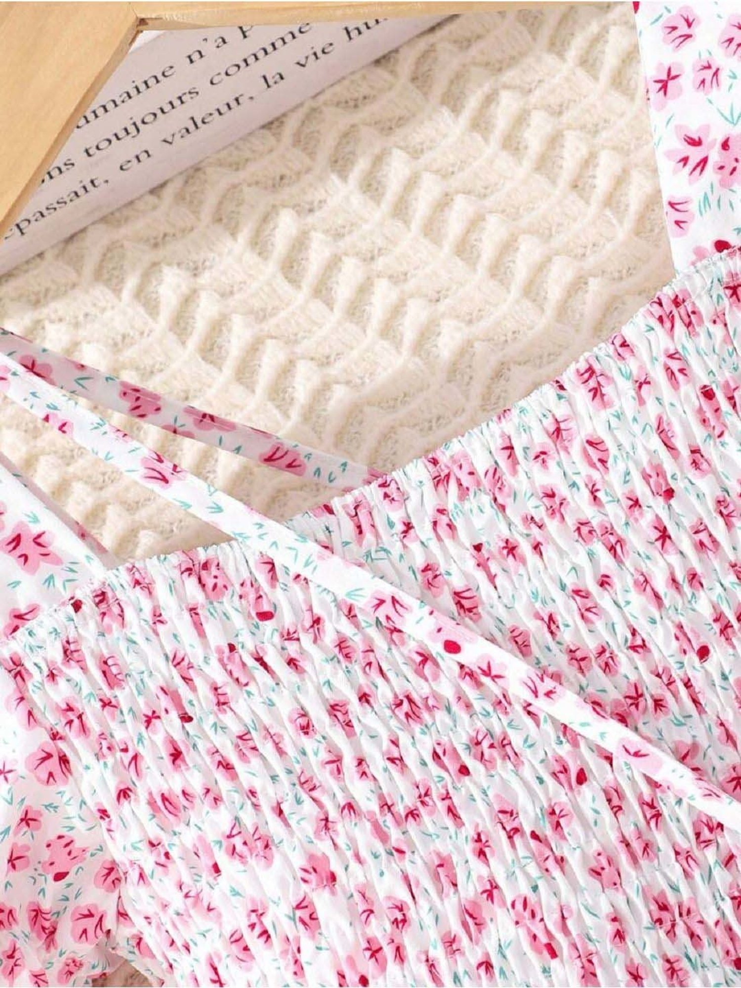 Bolly Lounge Girls Blush Pink Floral Dress