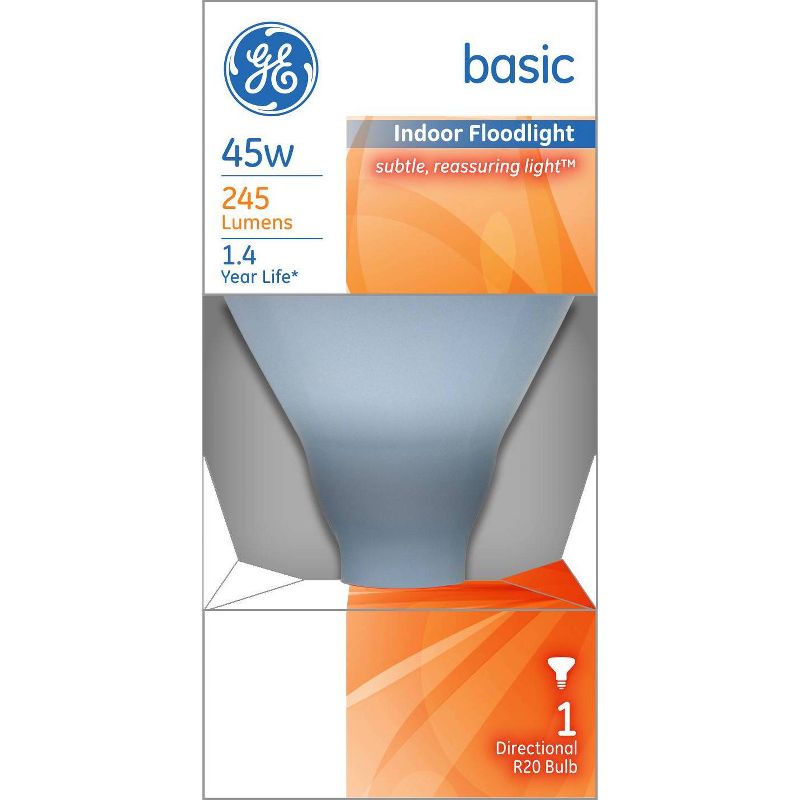 General Electric 45W Reflector 1 Year Life Light Bulb