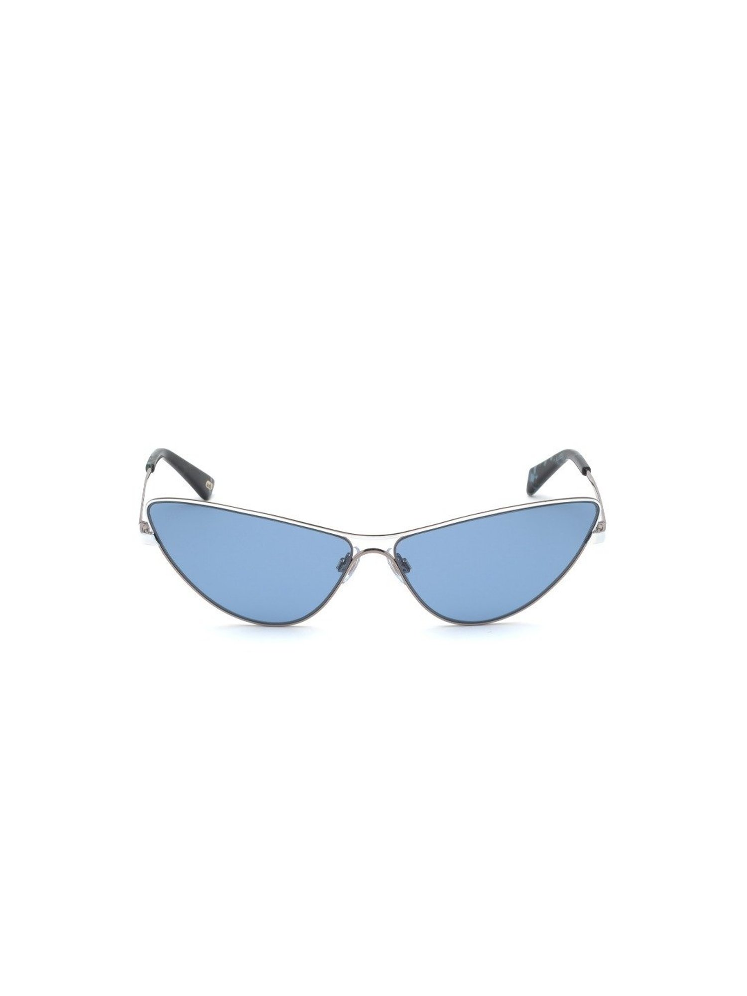 Web Eyewear Blue Cat Eye Sunglasses for Women Designed in Italy