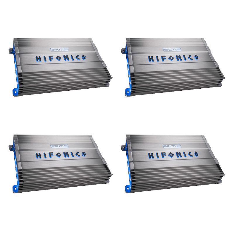 Hifonics BG-1900.1D Brutus Gamma Mono D 1900W Car Audio Subwoofer Amp Amplifer (4 Pack)