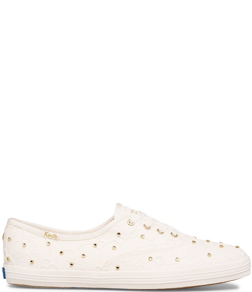 Kurt Geiger London Lexi Eagle Glitter Leather Lace-Up Sneakers