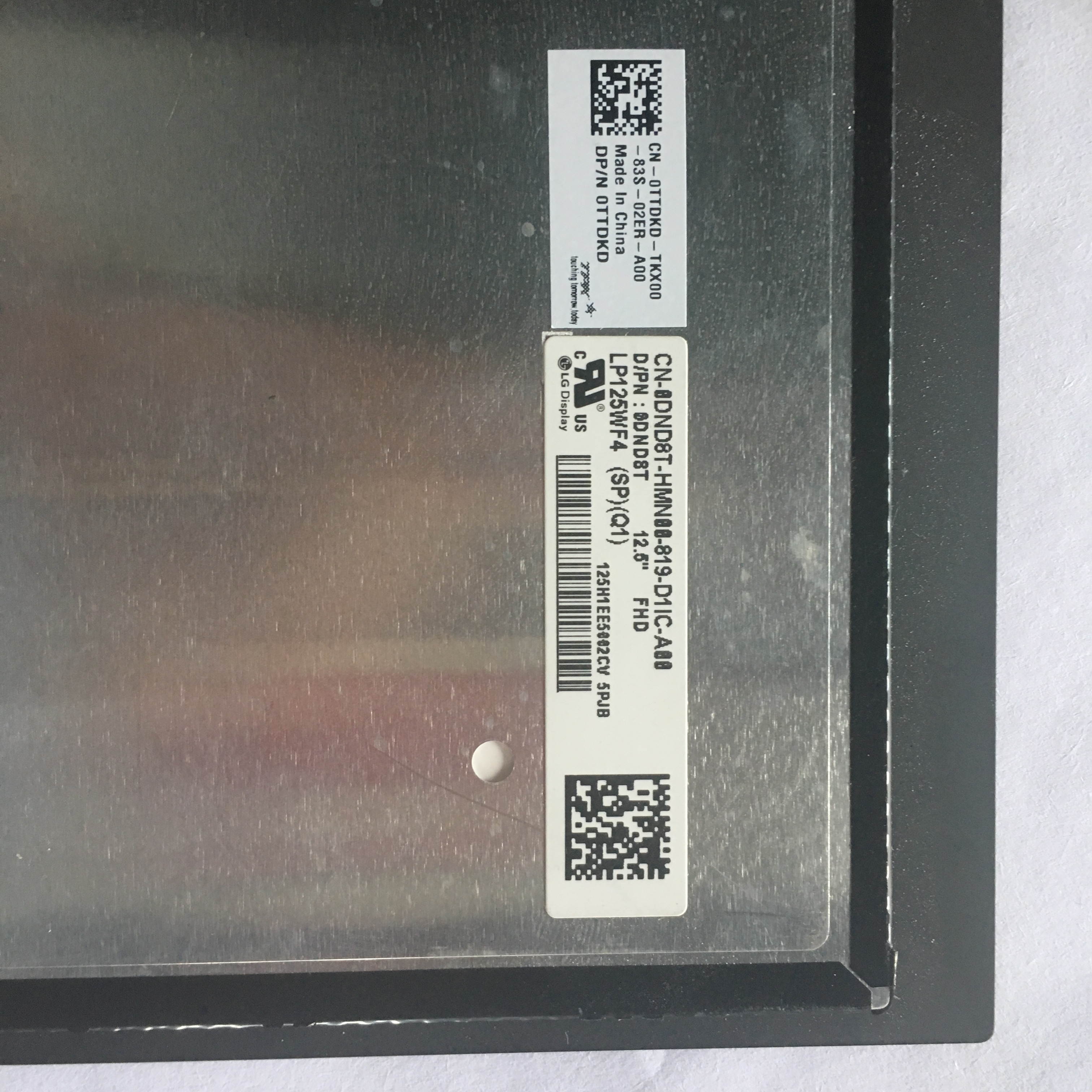 12.5"LCD screen display with touch for Dell latitude 5289 FHD 1920*1080