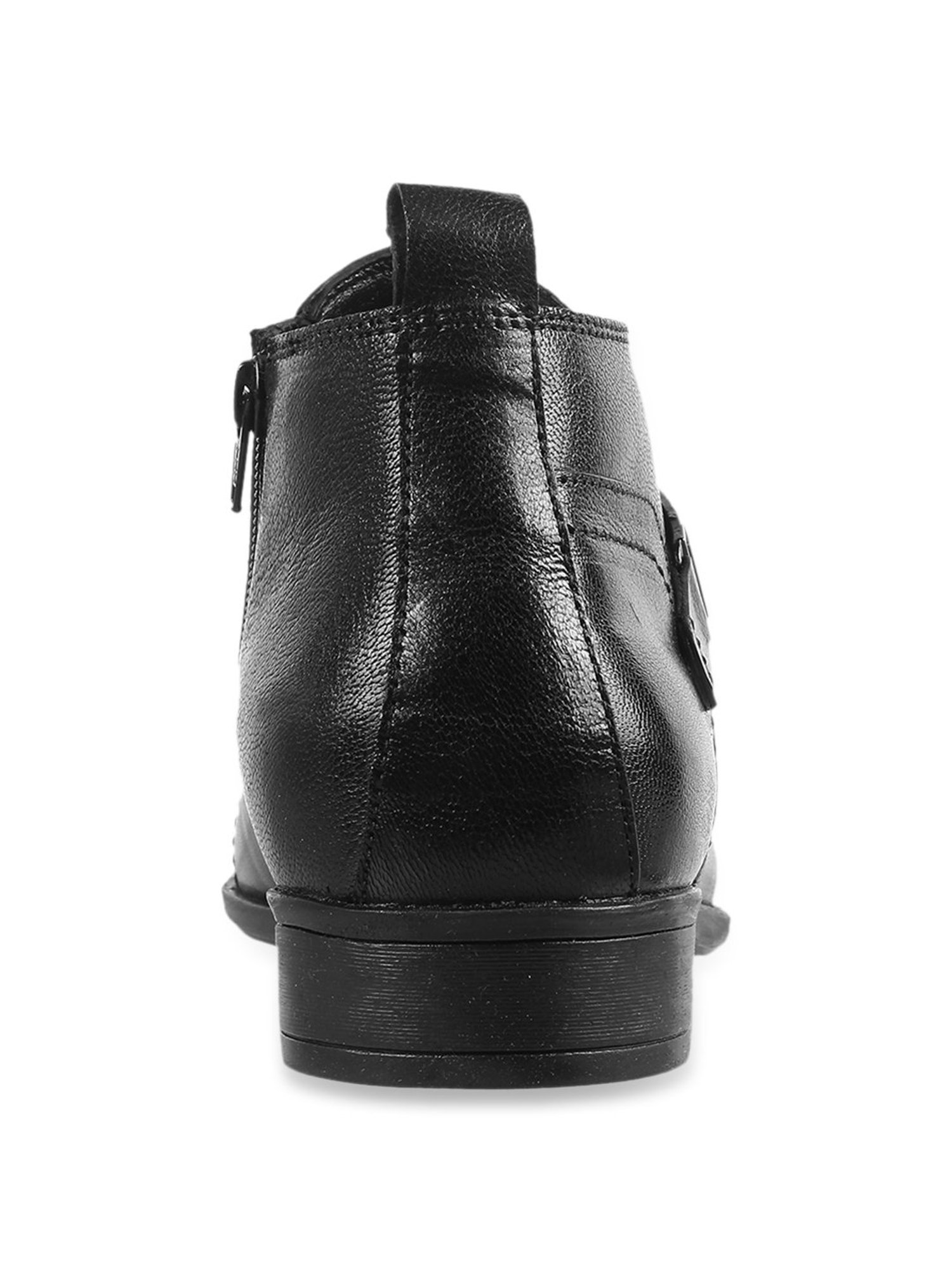 Mochi Men's Black Formal Boots