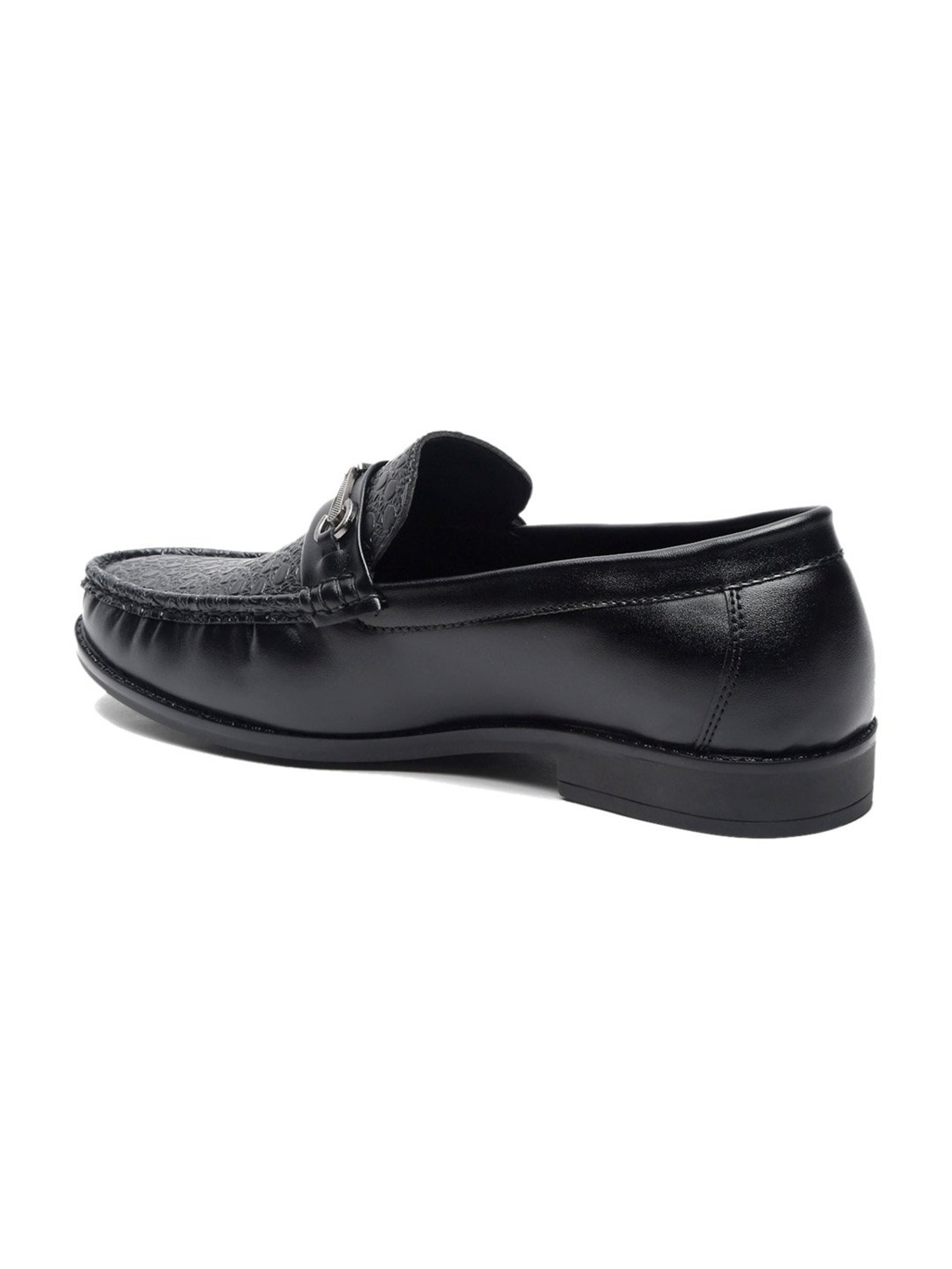 Apsis Men's Black Casual Loafers