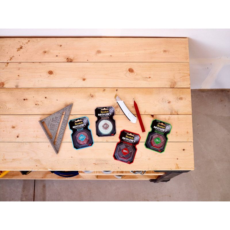 Scotch 1" Indoor Mounting Squares