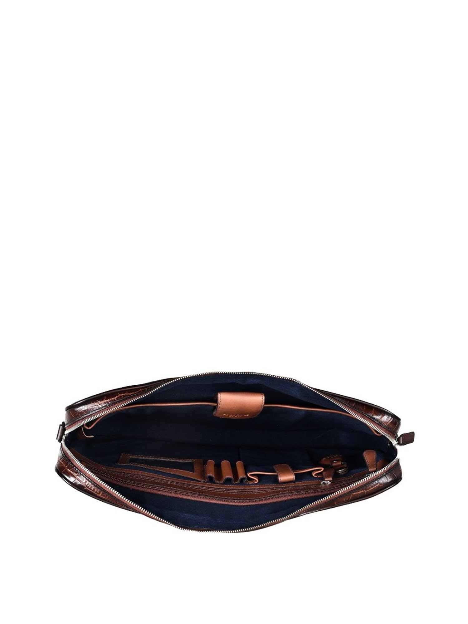 Eske Ollie Dark Brown Leather Medium Laptop Messenger Bag