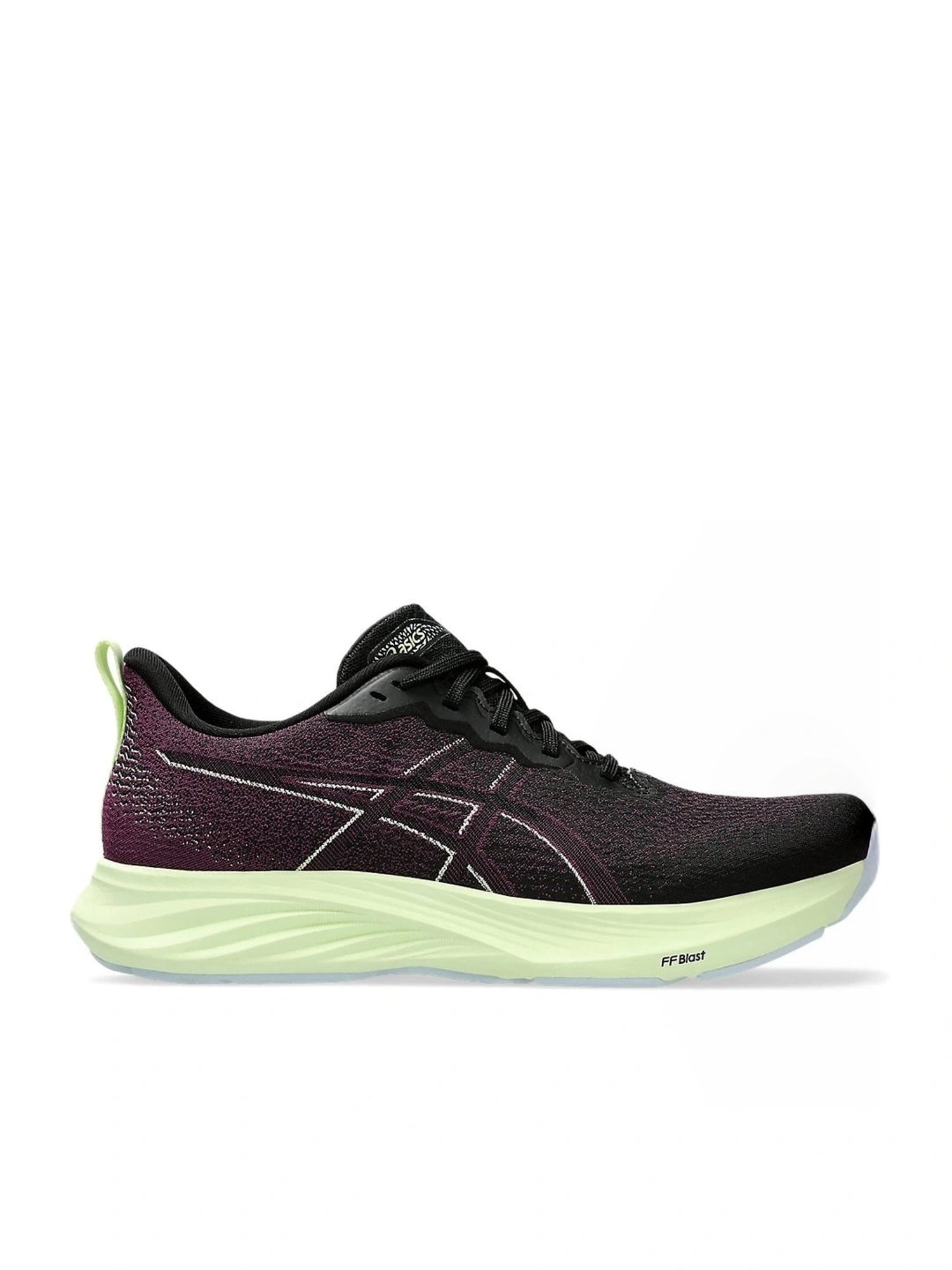Asics Women's DYNABLAST 4 Black & Purple Running Shoes