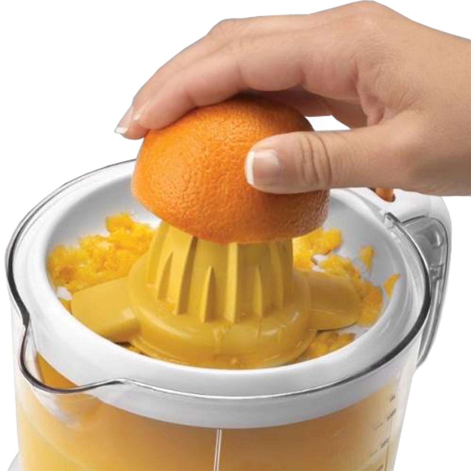 BLACK+DECKER CJ625 30-Watt 34-Ounce Citrus Juicer, White