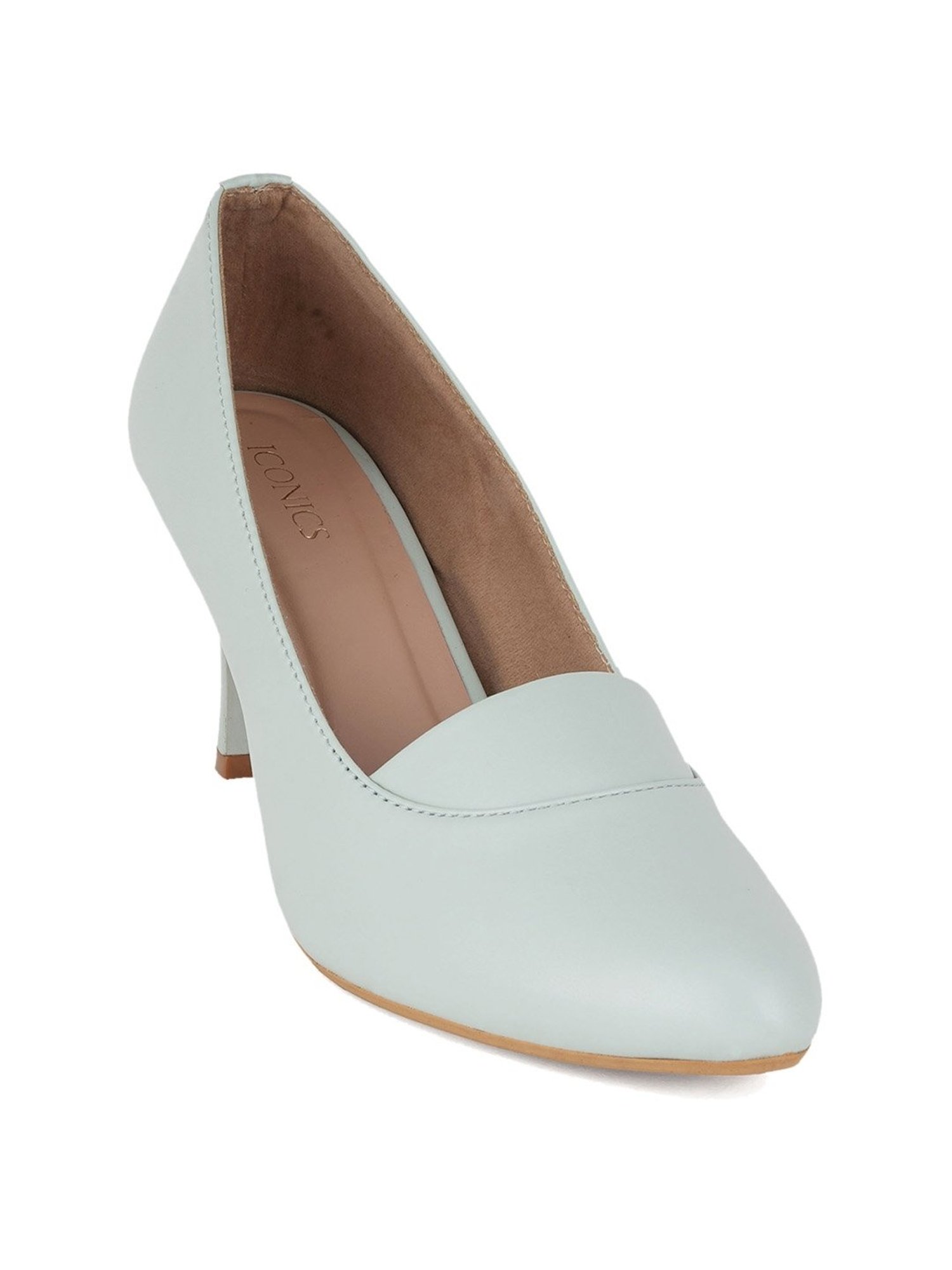 Iconics Women's Sea Green Stiletto Pumps