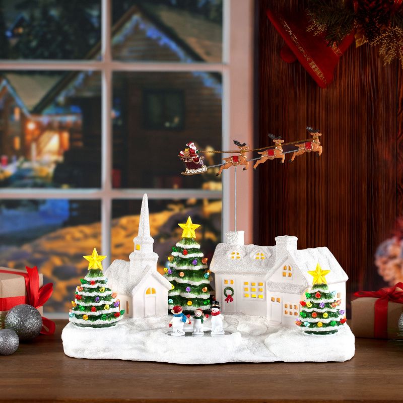 Mr. Christmas Nostalgic Village Tabletop Christmas Decoration - 10"x17"