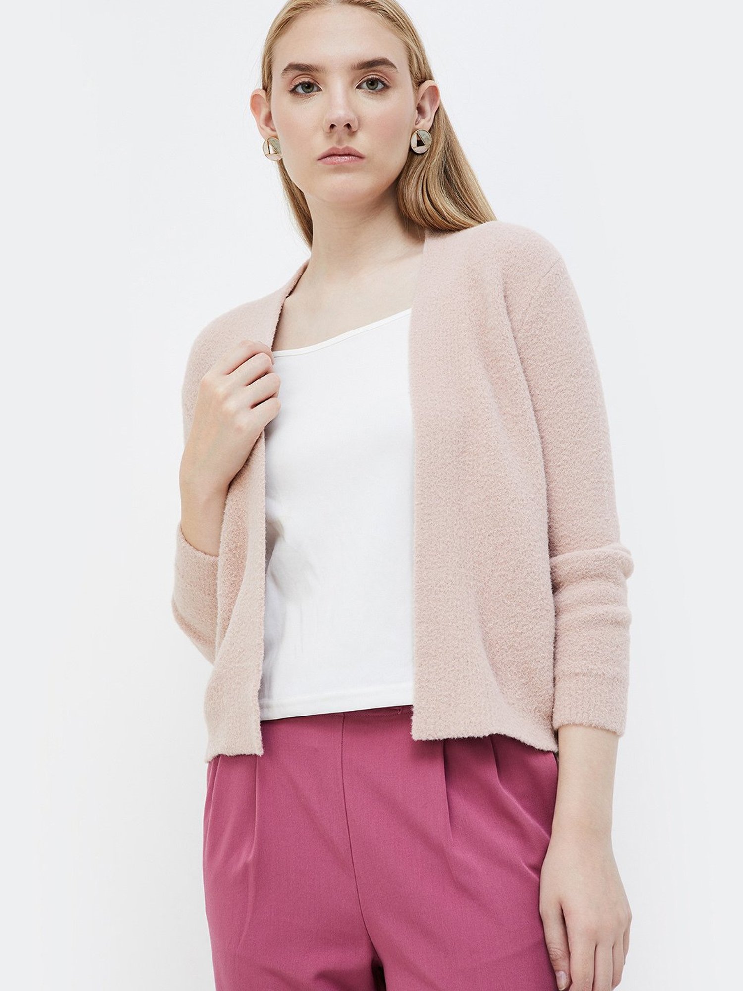 Code by Lifestyle Peach Cardigan
