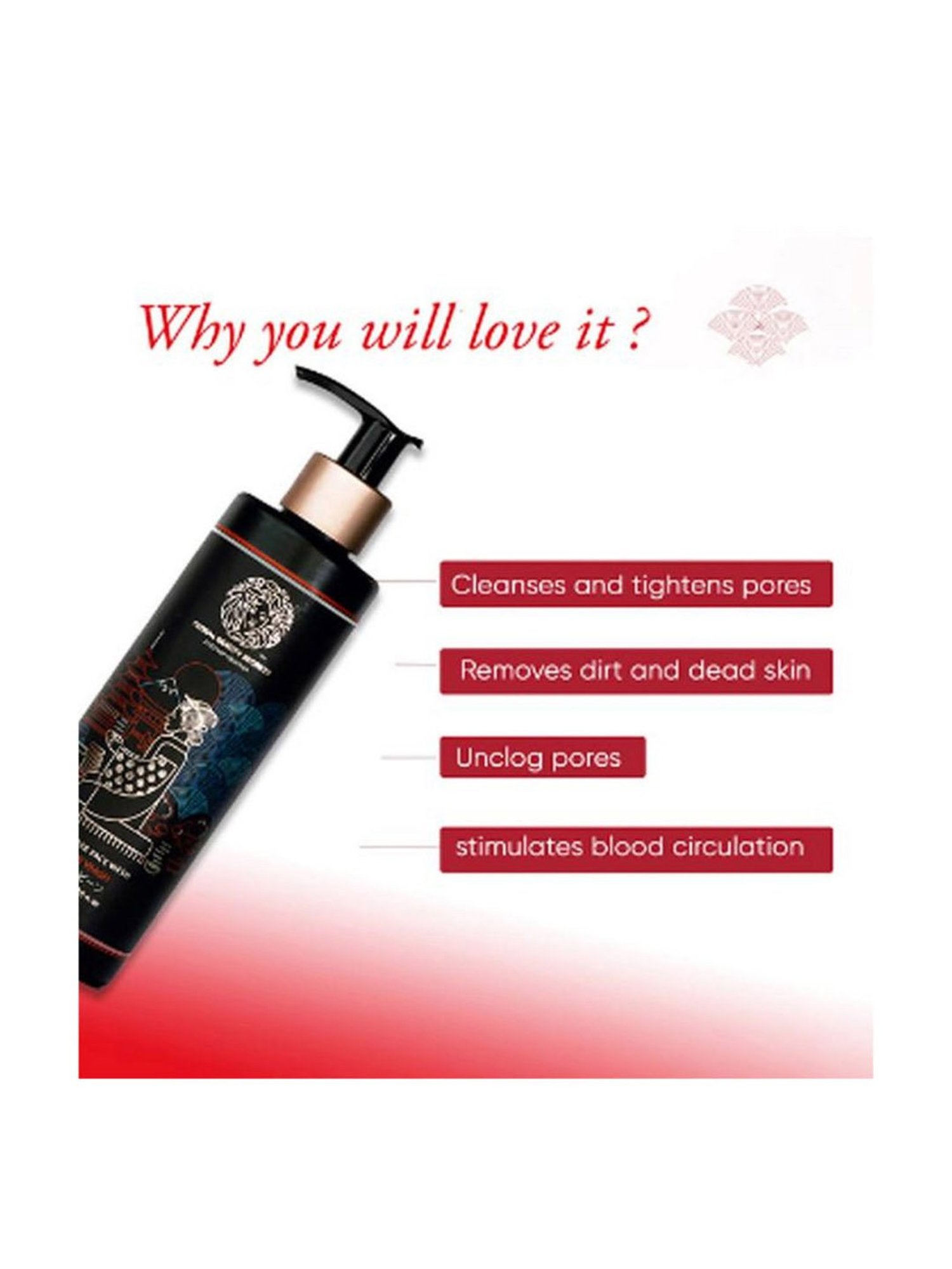 Global Beauty Secrets Adzuki Bean Face Wash - 200 ml