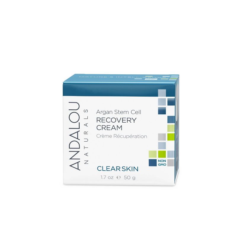 Andalou Naturals Clear Skin Argan Stem Cell Recovery Cream - 1.7oz