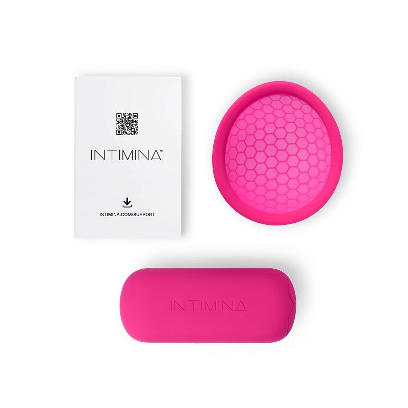 Intimina Ziggy Reusable Menstrual Cup with Flat-fit