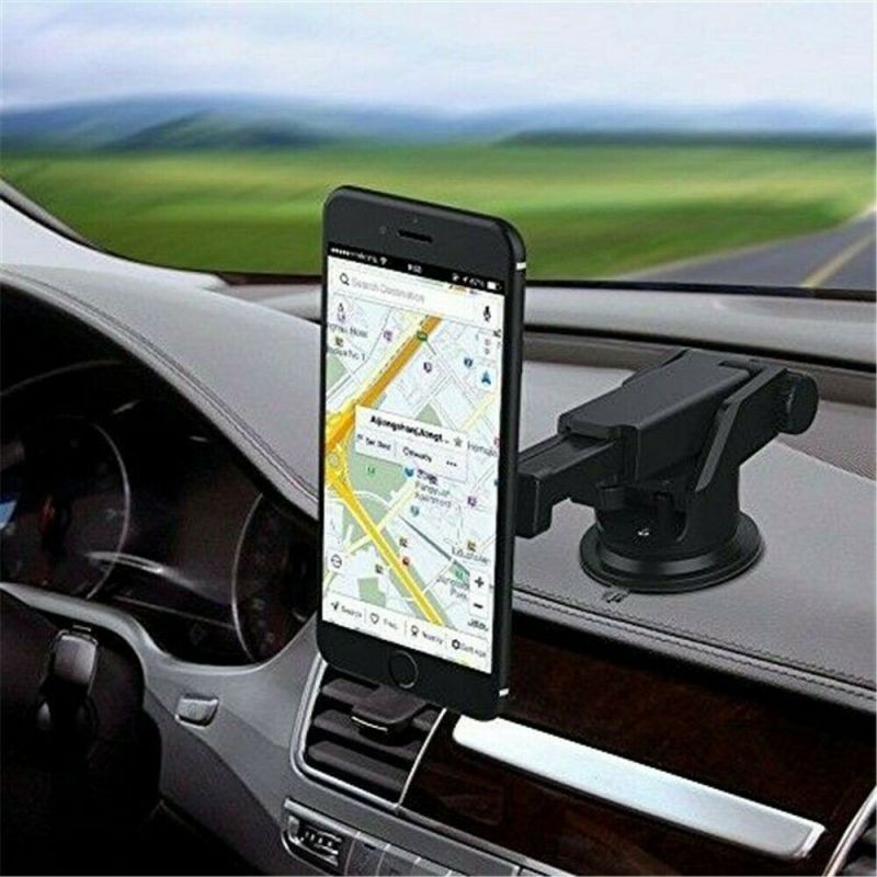 74cm Multifunctional Table Cell Phone Mount Holder 360 Adjustable Universal Gooseneck Smartphone Stand for Desk (Wathet)