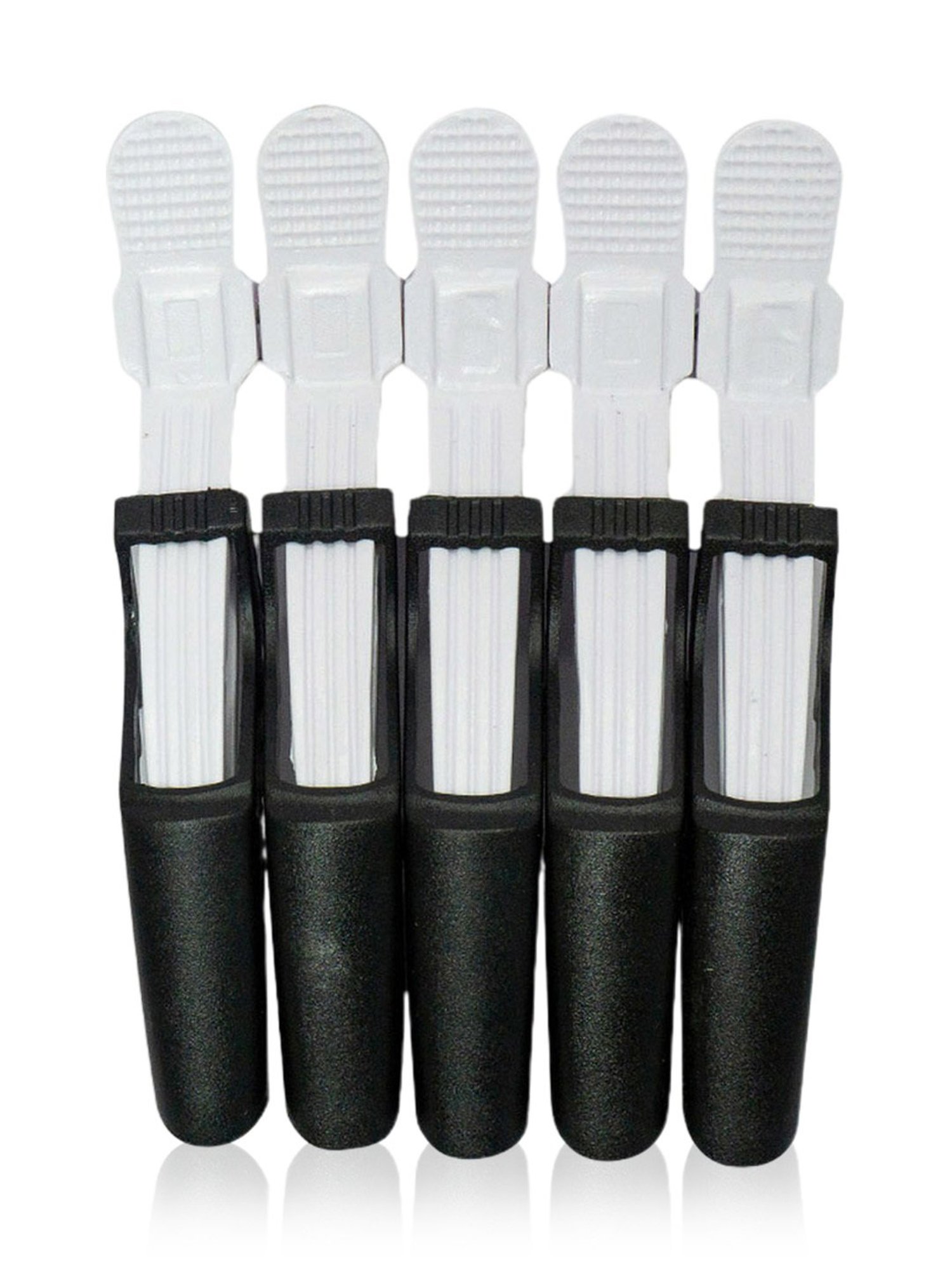 Bronson Professional Crocodile Hair Clips - Set of 5