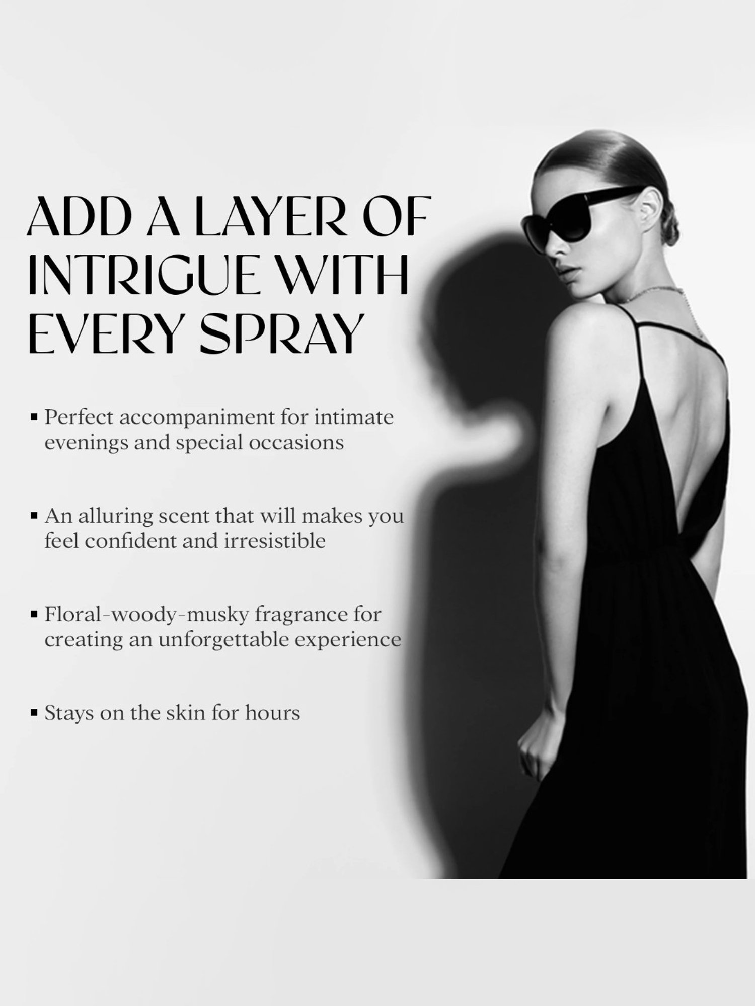 NISARA Midnight Tease Eau de Parfum for Women - 50 ml