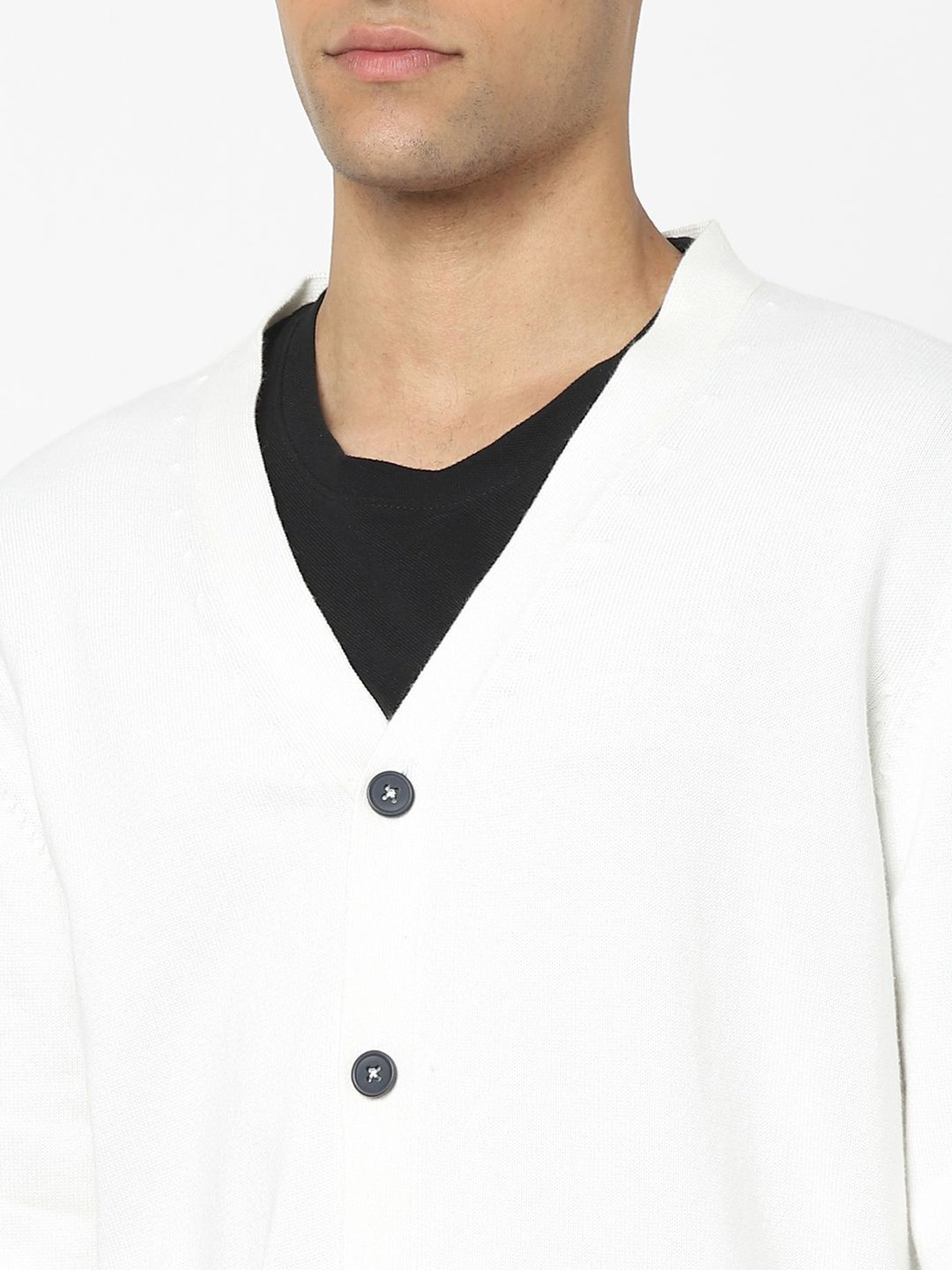 Duke Wine Self Striped Sweater