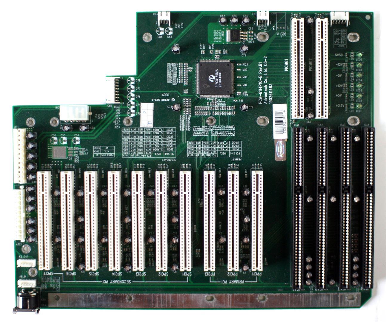 14-SLOT BACKPLANE ( 2 ISA,2PICMG/PCI, 10 PCI) REV B1 1902611483