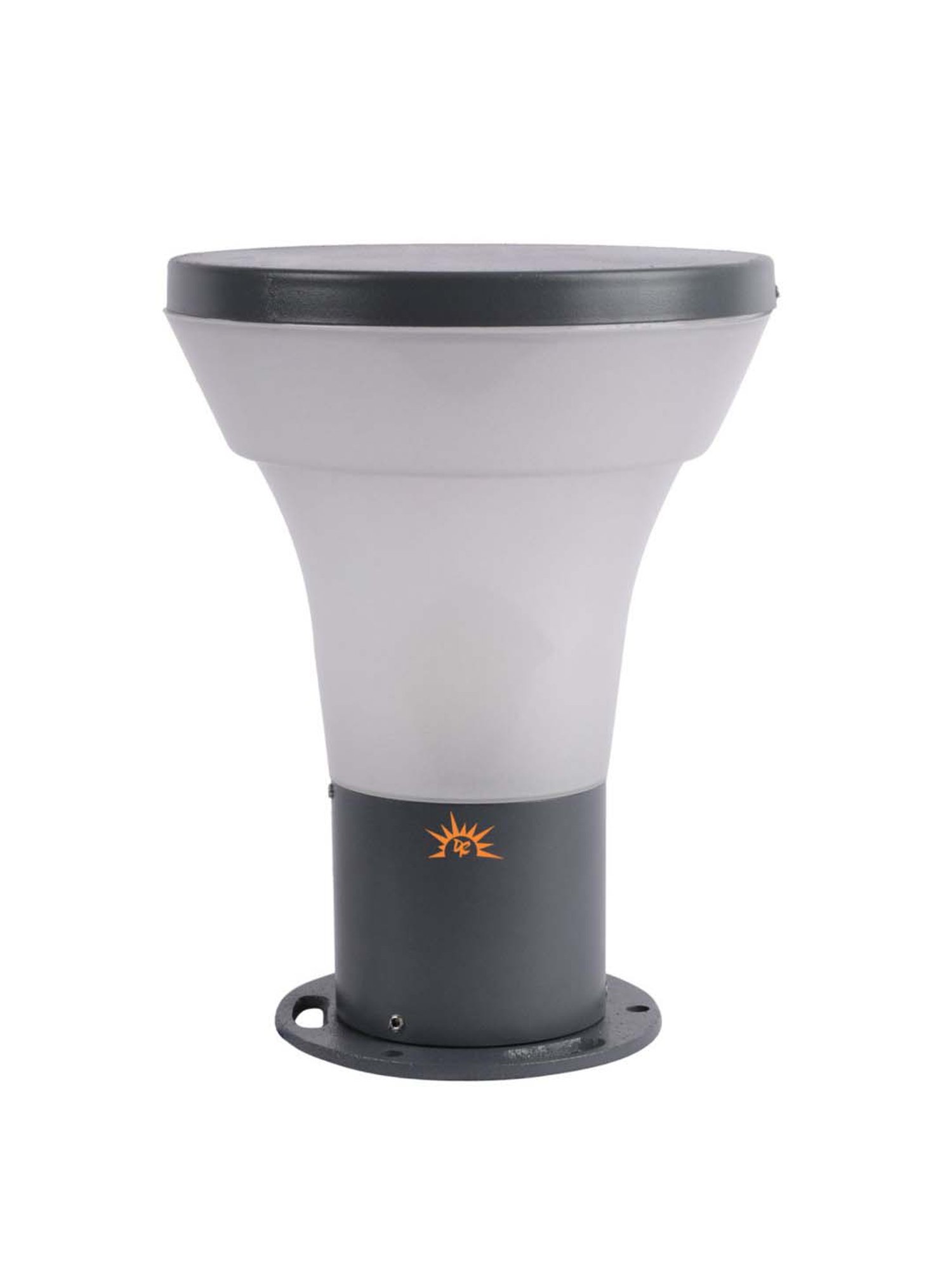 DecorativeRay Grey Aluminium Gate Light - Set of 1