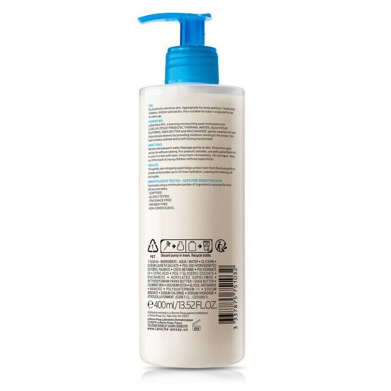 La Roche-Posay Lipikar Wash AP+ - 13.52 fl oz