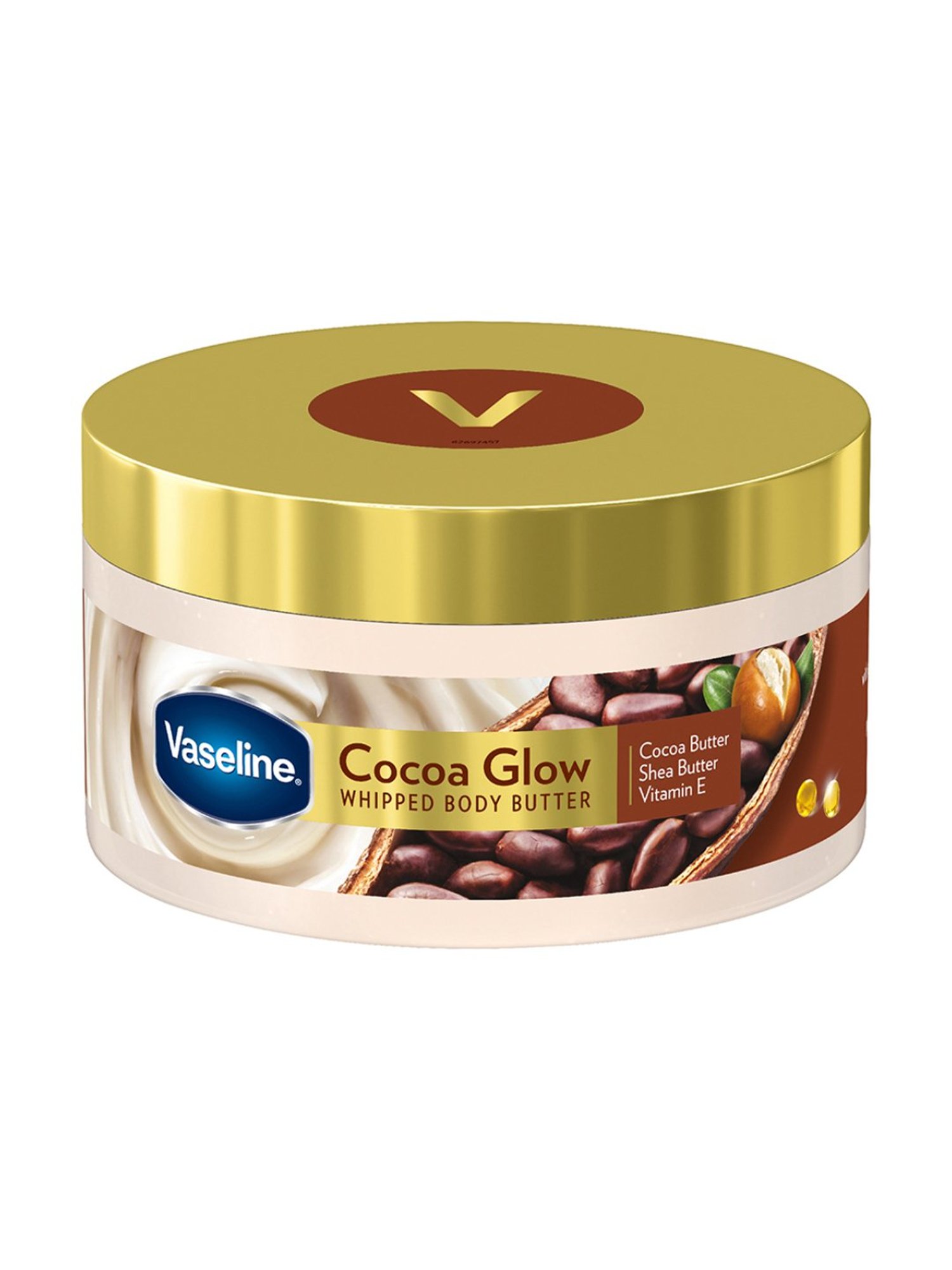 Vaseline Cocoa Glow Whipped Body Butter - 180 gm