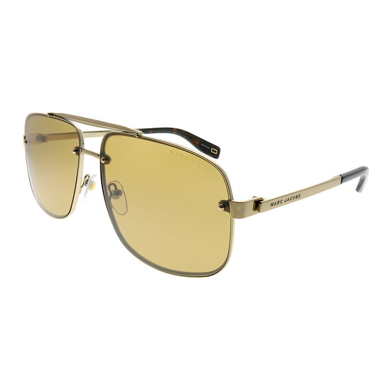Marc Jacobs  J5G T4 Unisex Aviator Sunglasses Gold 61mm