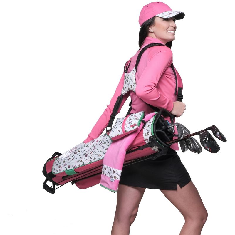 Glove It Women's Nine & Wine Mini Golf Carry Bag with Stand