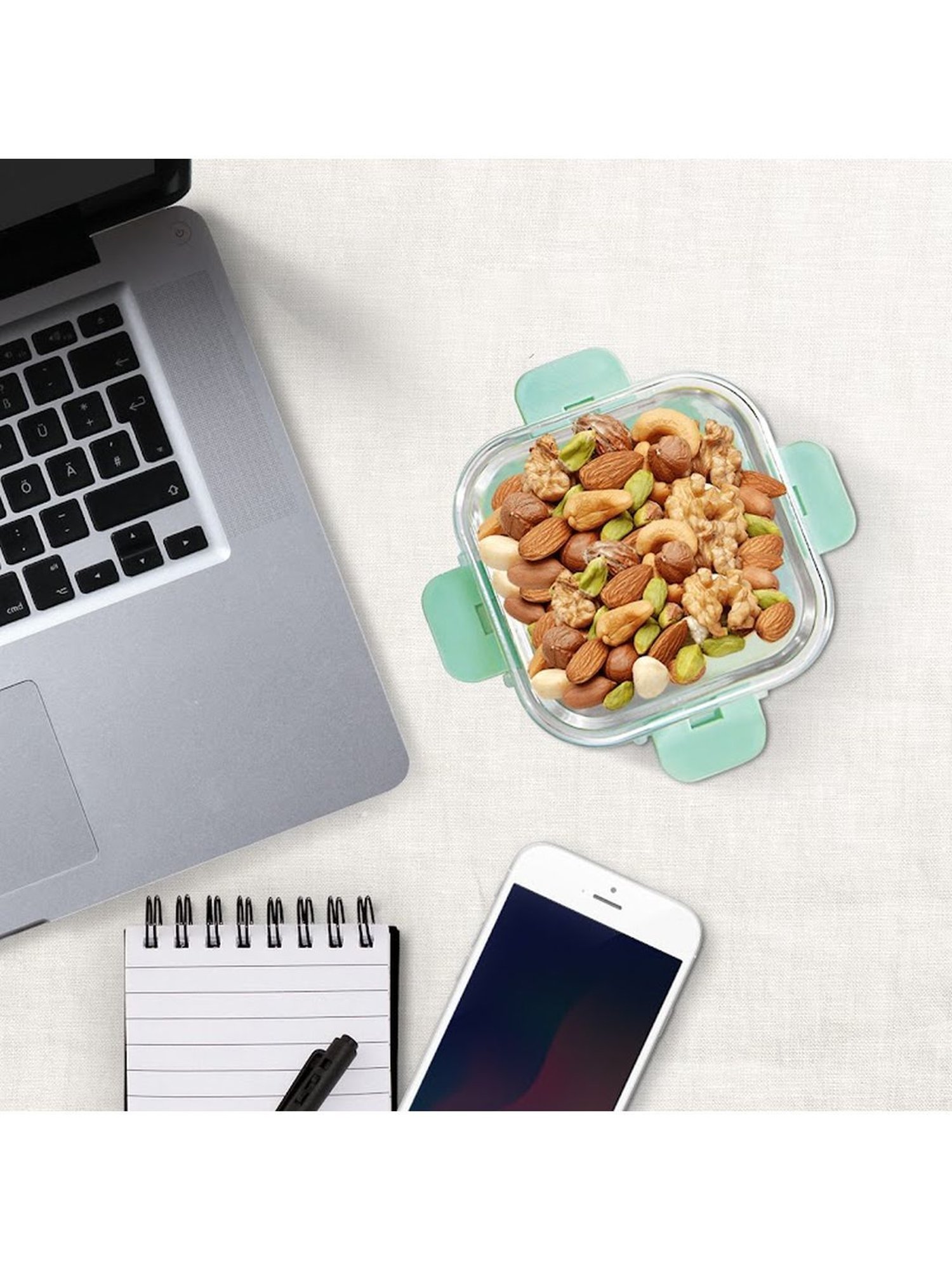 Borosilicate Glass Containers with Lids Microwave Safe Container for Glass Food Storage Containers