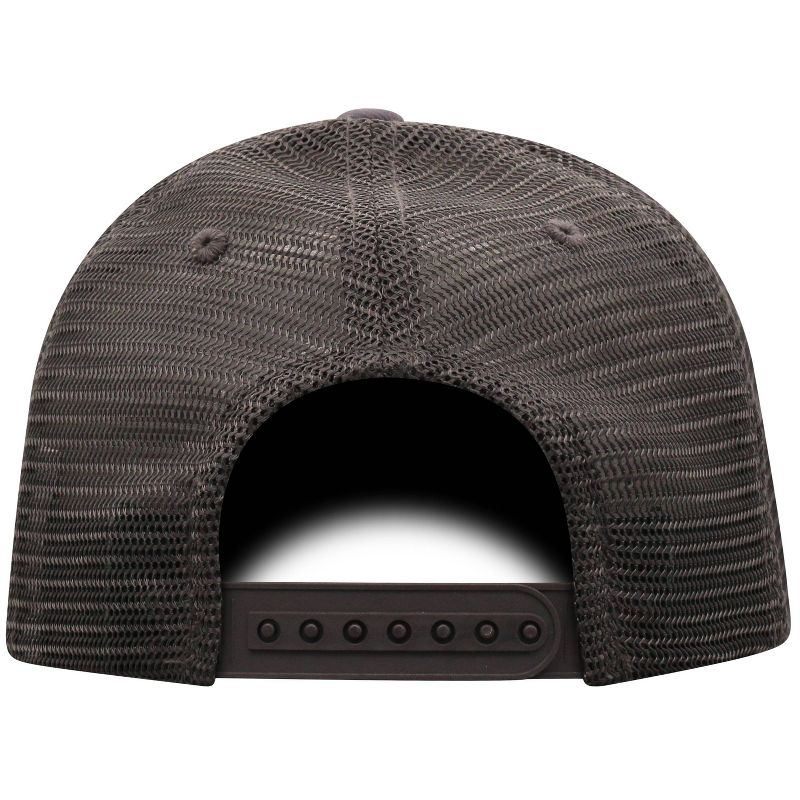 NCAA South Florida Bulls Men's Gray Cotton with Mesh Snapback Hat