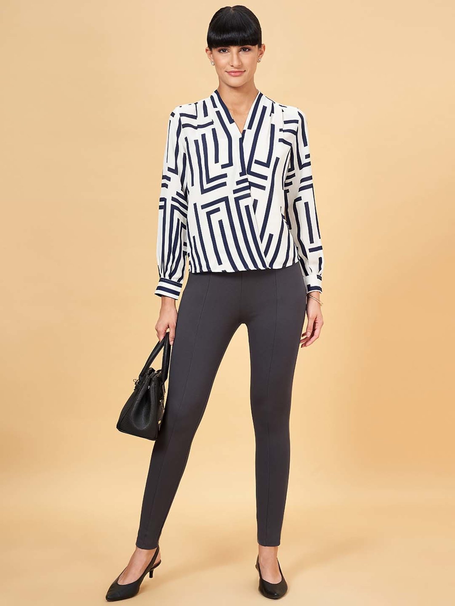 Annabelle by Pantaloons White Printed Top