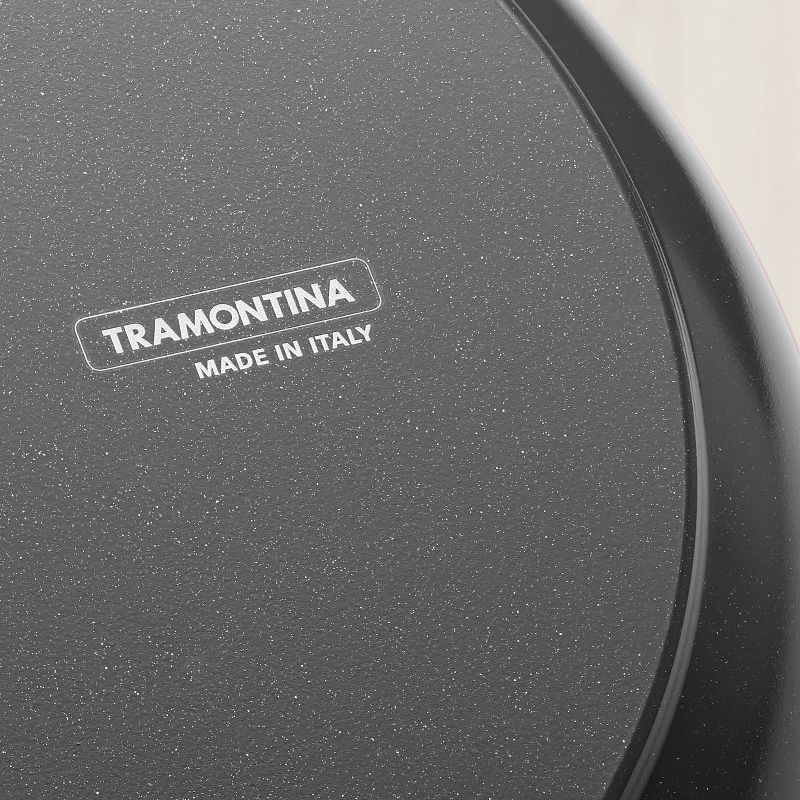 Tramontina Gourmet Ceramica Deluxe 3qt Sauce Pan with Lid Metallic Black