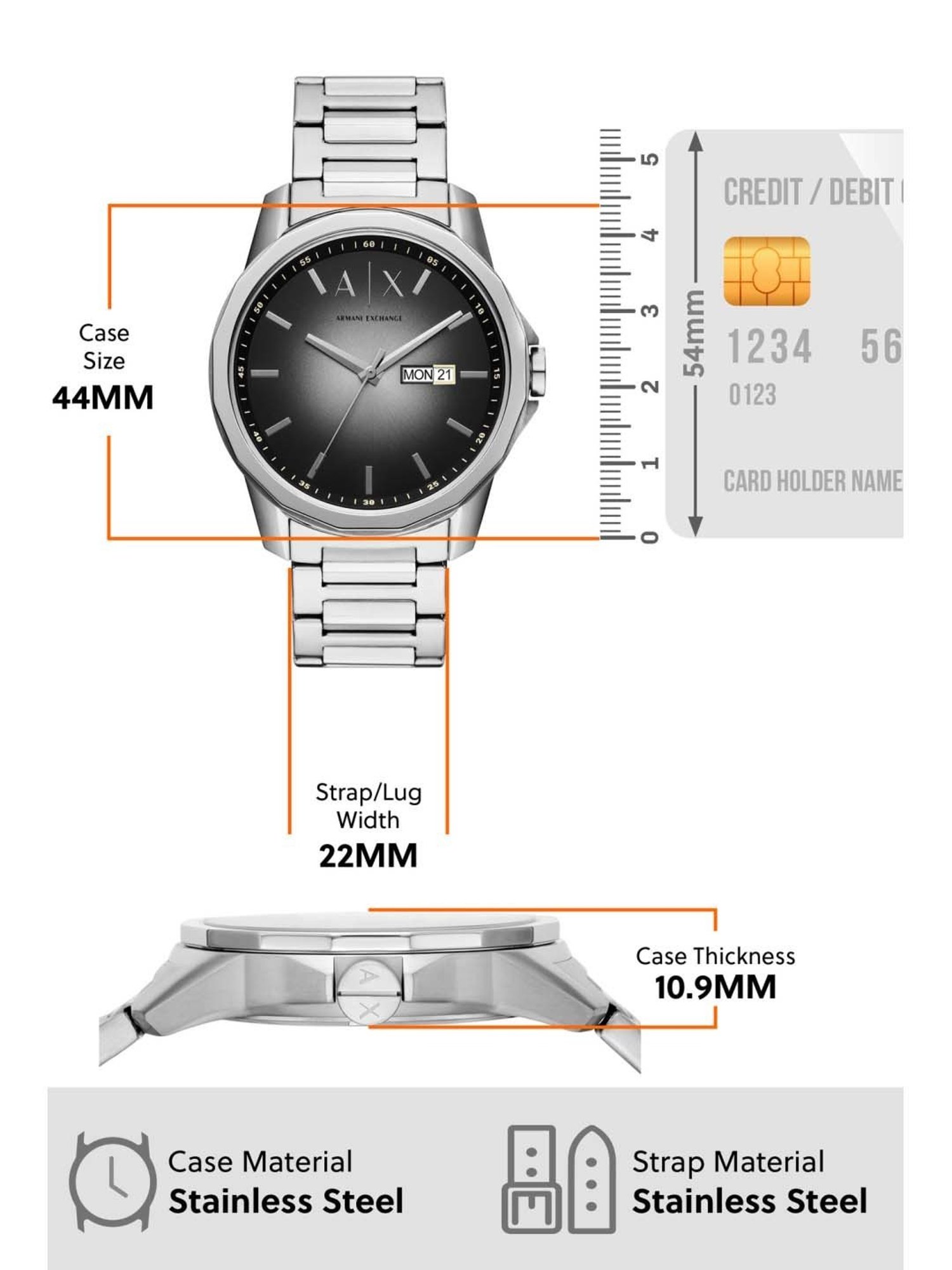 Armani Exchange AX1764 Banks Analog Watch for Men