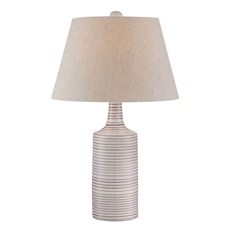 Rachelle Table Lamp White (Includes CFL Light Bulb) - Lite Source