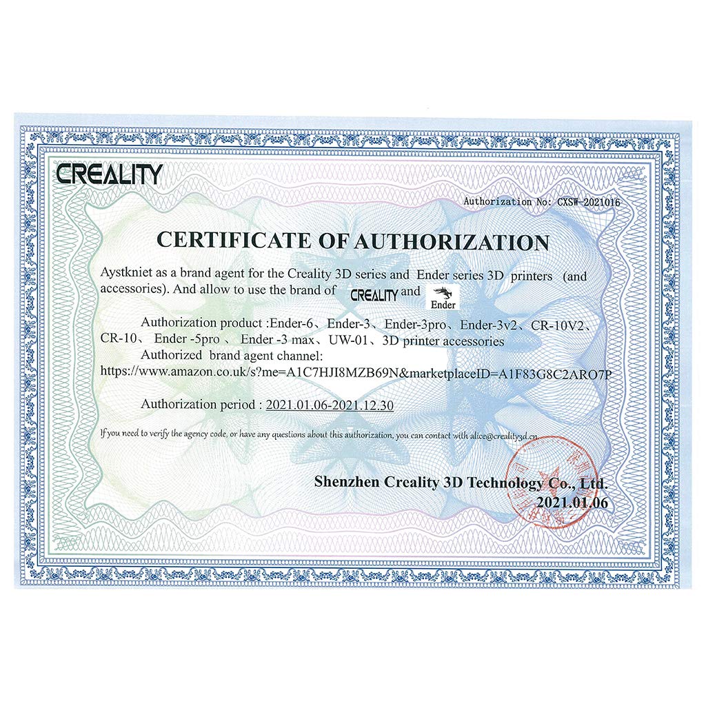 Creality Ender 3 Max 3D Printer with Large Print Size 300x300x340mm, 32bits Silent Mainboard, Reliable Meanwell Power Supply, All Metal Extruder, Tempered Carborundum Glass Bed