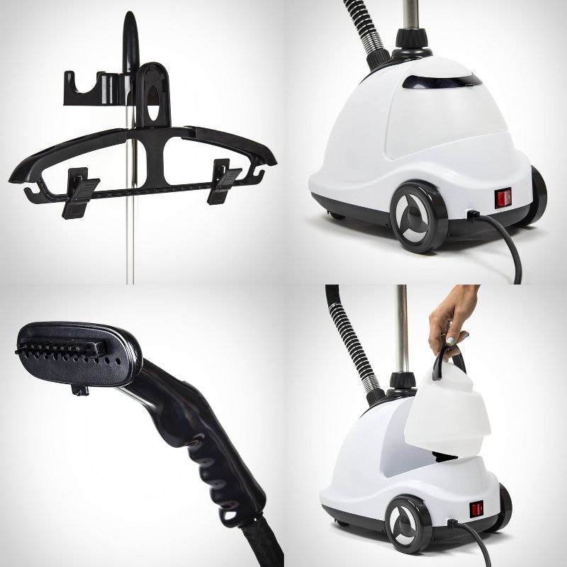 Pure Enrichment Puresteam Xl High Powered Standing Fabric Steamer - White