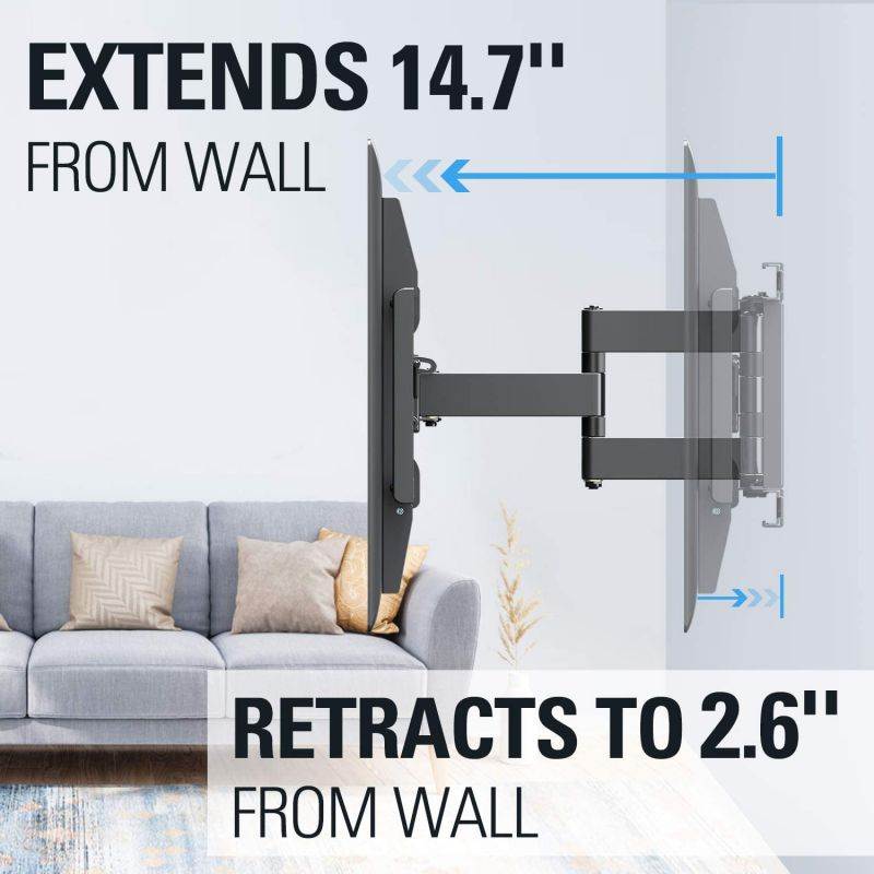 Mounting Dream Full Motion TV Wall Mount for 42-70" TVs