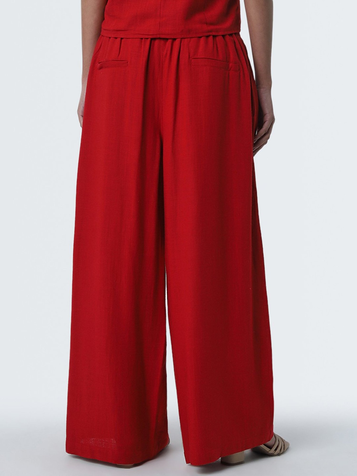 KENDALL + KYLIE Black Mid Rise Bootcut Pants