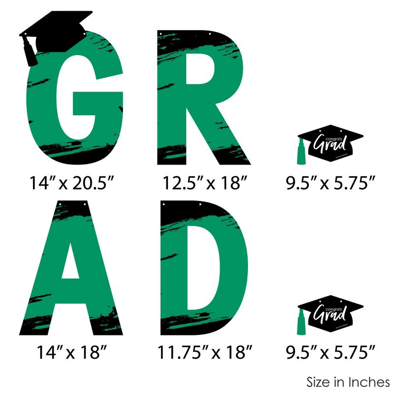 Big Dot of Happiness Senior Strong - Hanging Porch Class of 2021 Graduation Party Outdoor Decorations - Front Door Decor - 1 Piece Sign