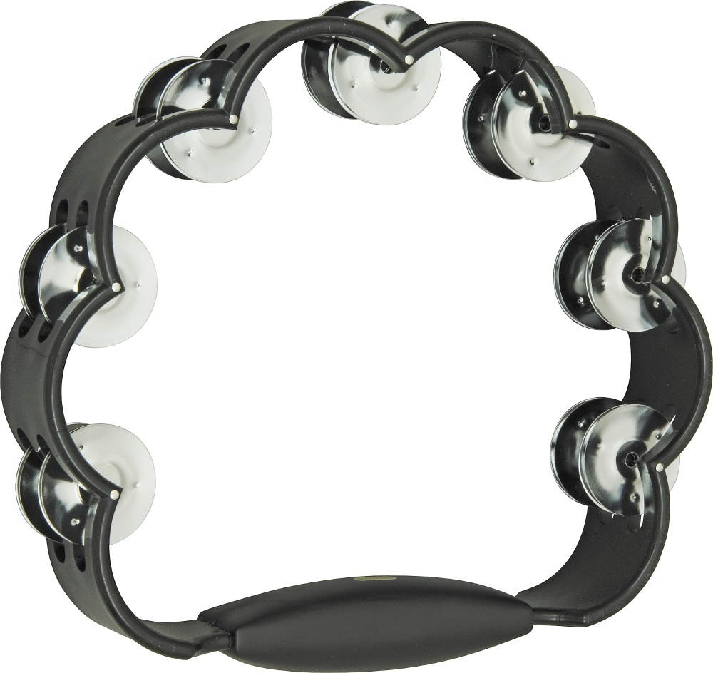 Rhythm Band Peacock Tambourine Black