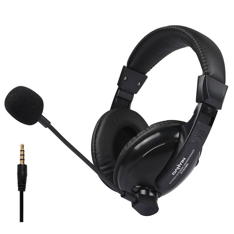 Wired Headset Stereo Wired PC Teaching Headset With Microphone, Great For K12 School Classroom and Education