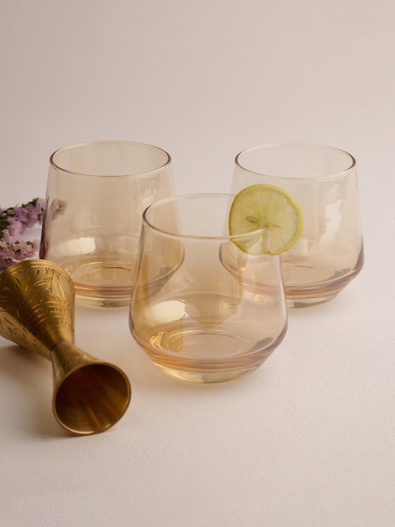 BlackCarrot Whiskey Glass Set of 6