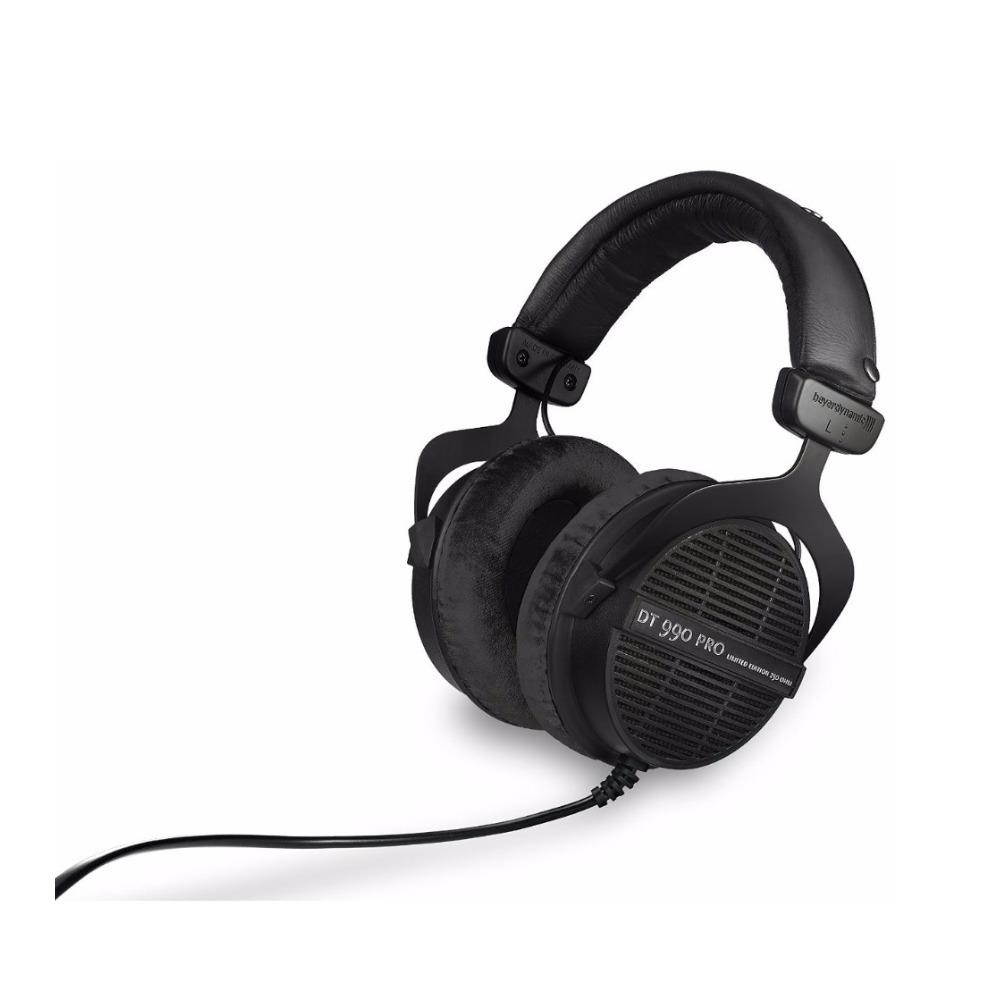 Beyerdynamic DT 990 PRO Studio Headphones (Ninja Black, Limited Edition) Bundle